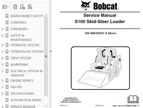 skid steer service sheet|bobcat ss100 service schedule.